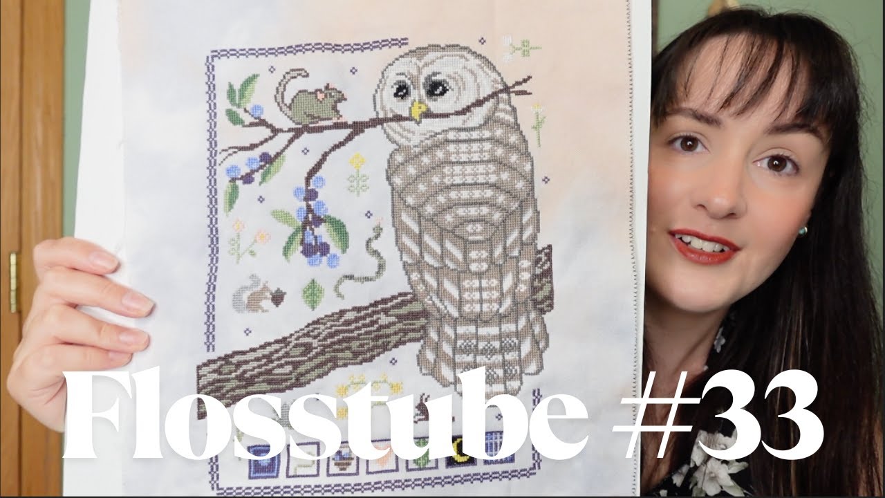 Flosstube #33 (Jun-22-25): Gifts & WIPS!