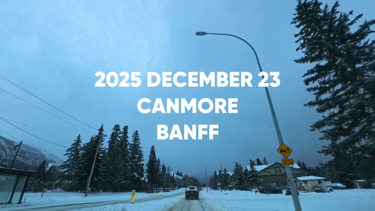 2025 DECEMBER 23 CANADA CANMORE BANFF