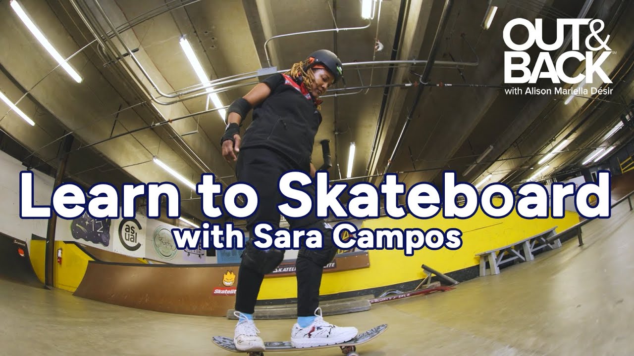 Learn To Skateboard with Sara Campos of Queer Skate PDX 🛹 | Out & Back with Alison Mariella D&eacute;sir