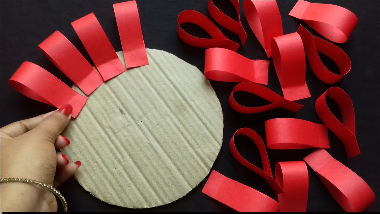 Unique Paper Flower Wall Hanging | Wall Decor Idea | Paper Craft | Wall Hanging | Home Decor Idea