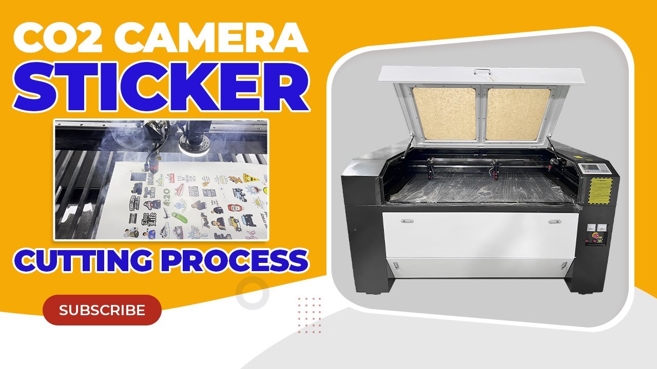 Camera Sticker Cutting Machine Process | Precision Cutting & Clean Finish