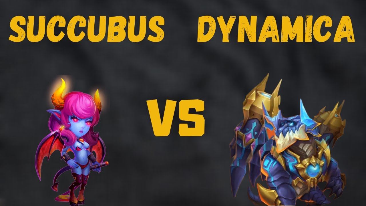 Succubus VS Dynamica | Castle Clash