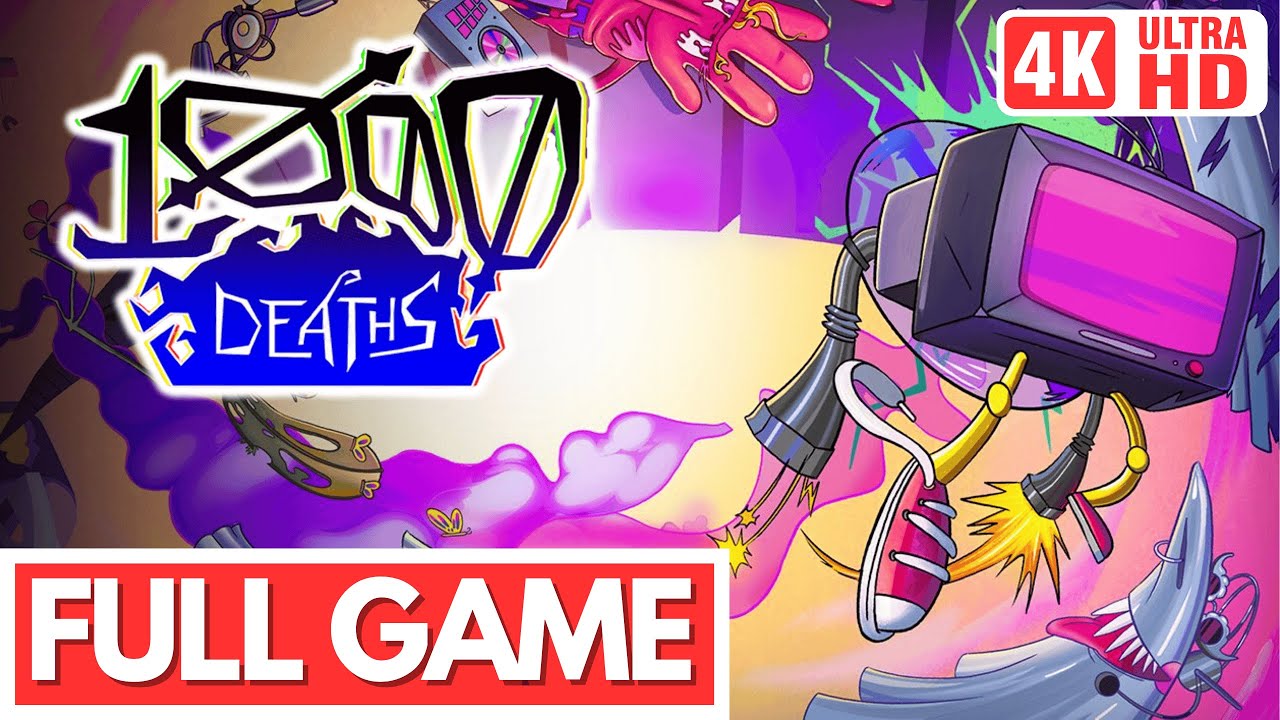 1000 DEATHS Gameplay Walkthrough FULL GAME - No Commentary