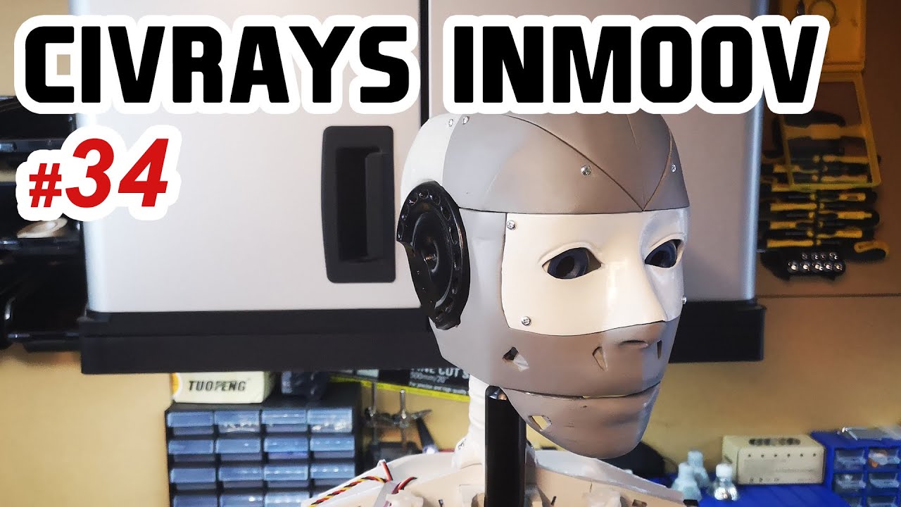 Civrays InMoov - Over my head