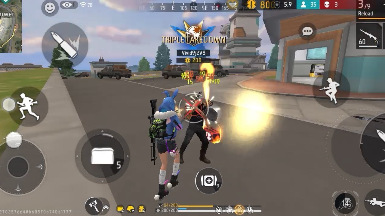 Solo Vs Squad Full Rush BR-Rank 👑 Winchester Headshot FF 🏆...@LalitaNayal.