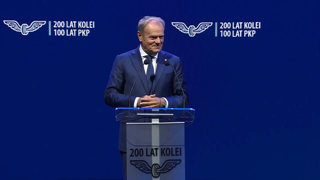 Wystąpienie Premiera Donalda Tuska podczas Targów Kolejowych Trako.