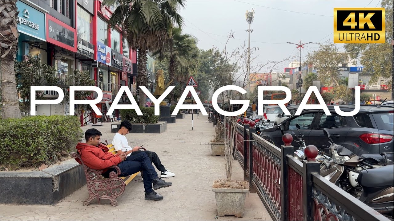 Prayagraj, INDIA | walking tour in 4K | Dec, 2025