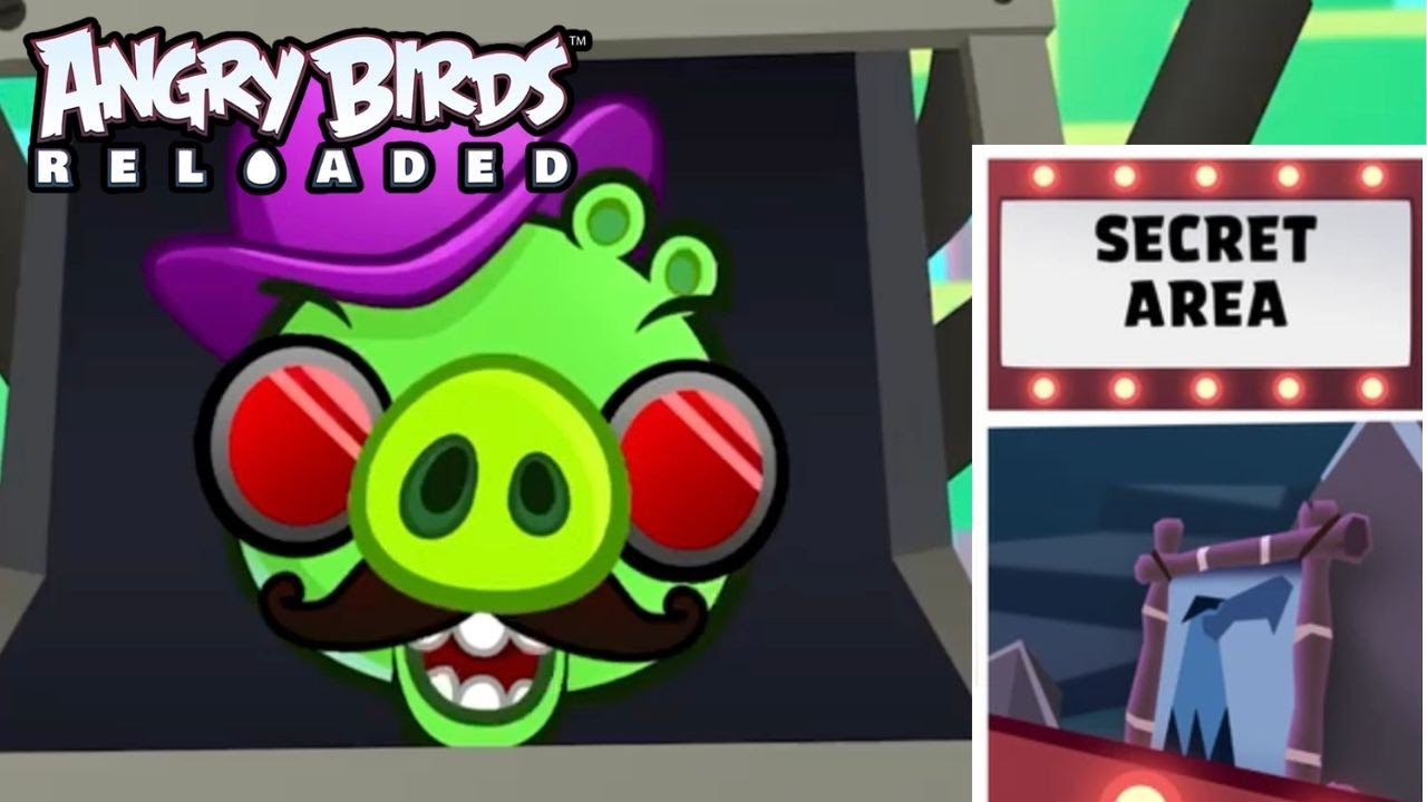 Angry Birds Reloaded Secret Area All Cutscenes V3.25