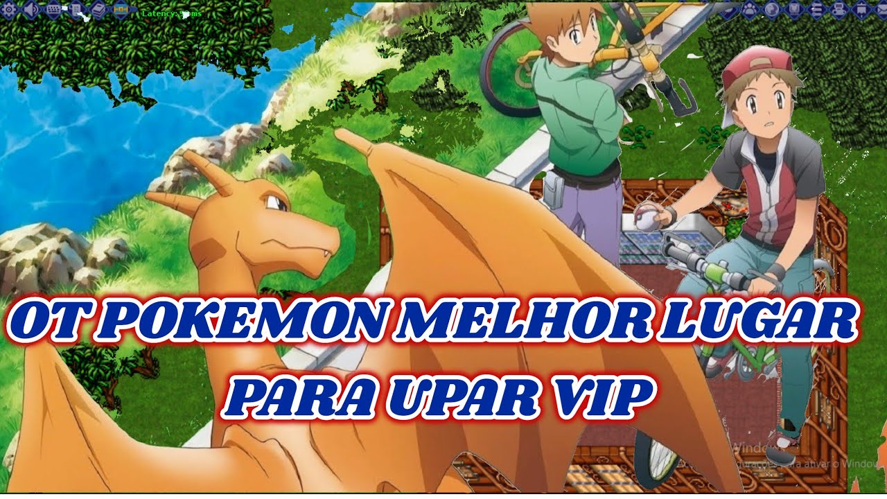 OT POKEMON MELHOR LUGAR PARA UPAR NO VIP PEGUE 400 RÁPIDO