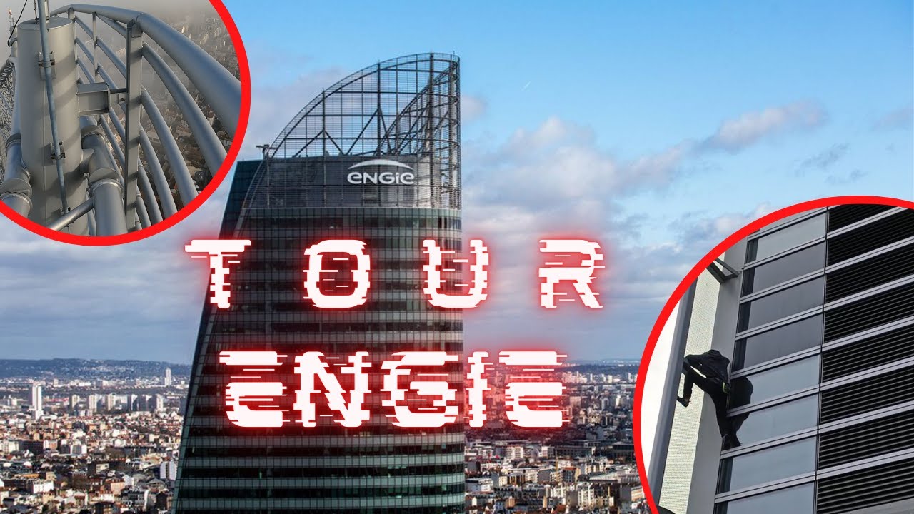 J'escalade la TOUR ENGIE à MAINS NUES (185m)