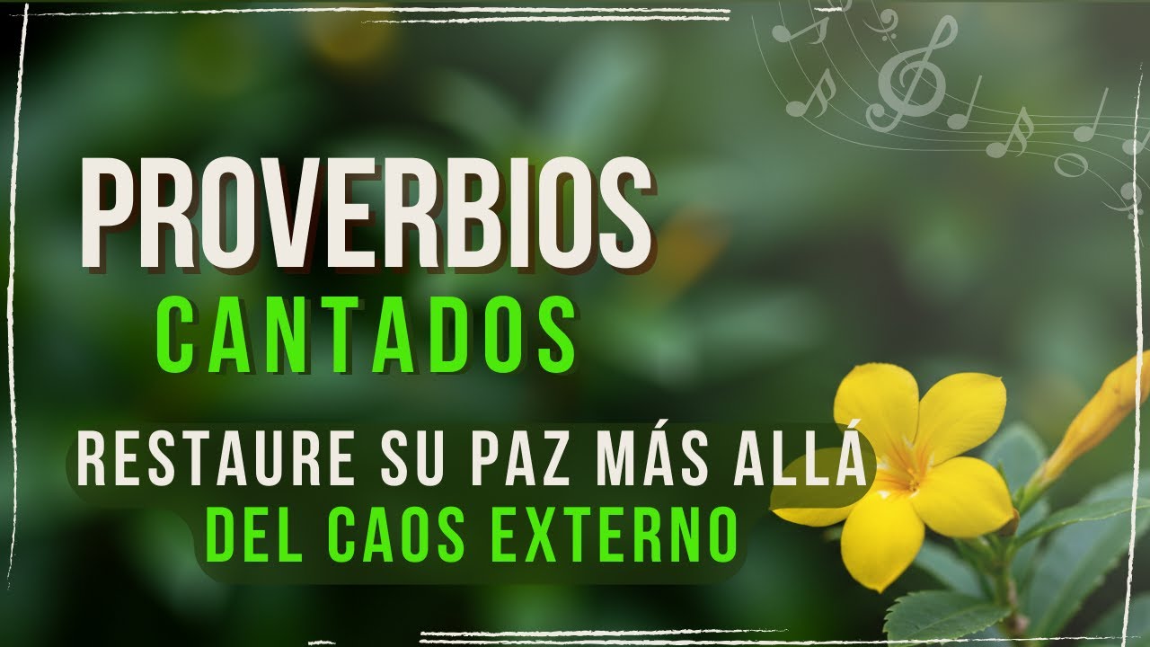 8 PROVERBIOS más PODEROSOS para traerte paz interior--MUSICA CRISTIANA