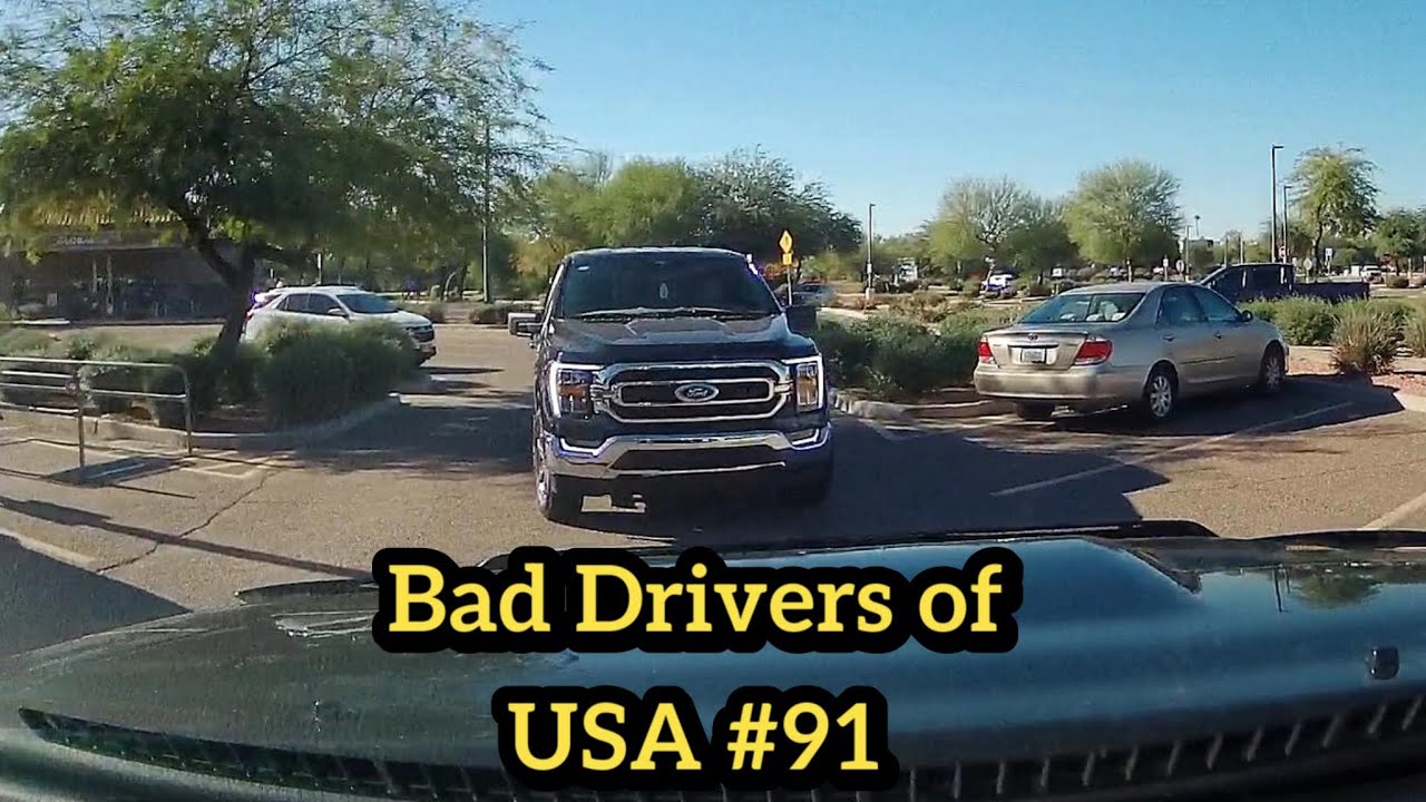 Плохие водители США #91 - Большие солнцезащитные очки против густых ресниц - кто хуже?