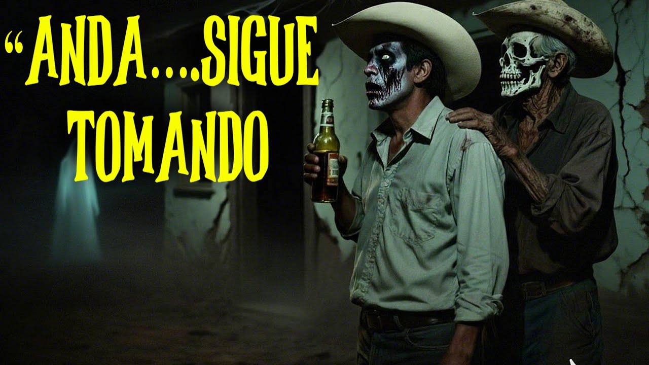 EL BORRACHO Y LA HUESUDA del PUEBLO -  historia de terror - arlof