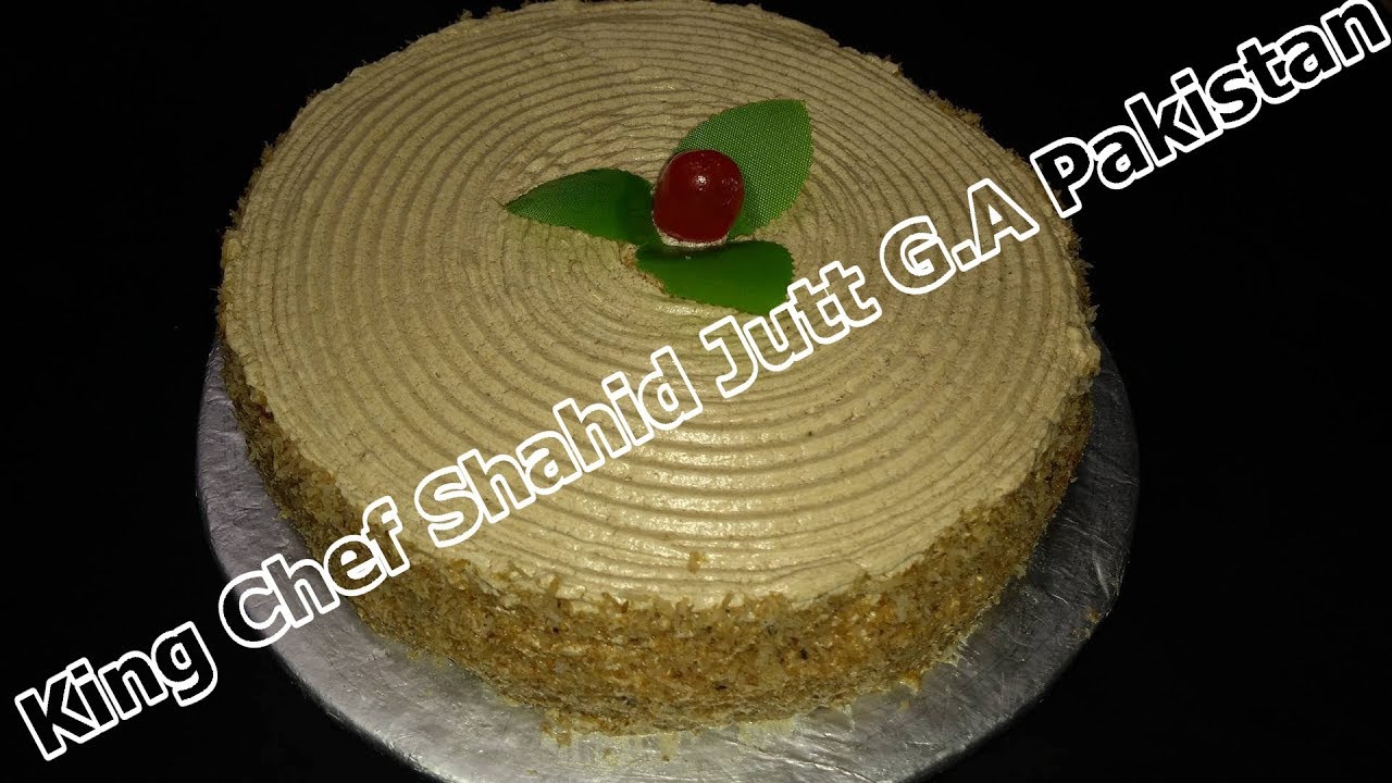 Bombay Cofee Cake 14th August Special (King Chef Shahid Jutt G.A Pakistan)