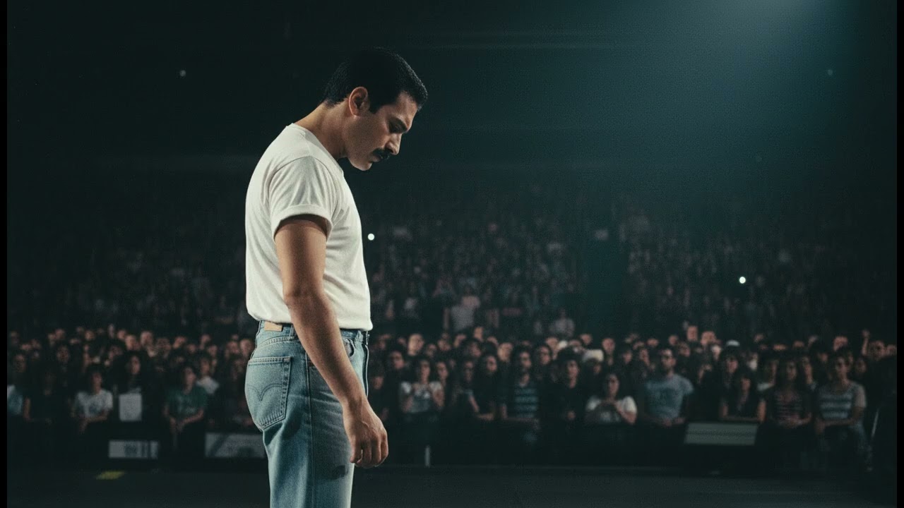 Freddie Mercury interrompe show para ajudar menino de 8 anos — 72 mil acabam chorando