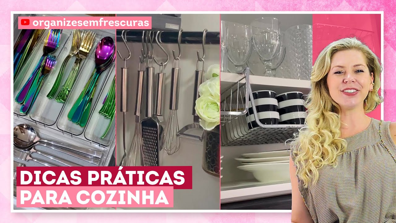 Cozinha organizada: dicas e tour pela cozinha da Rafa Oliveira