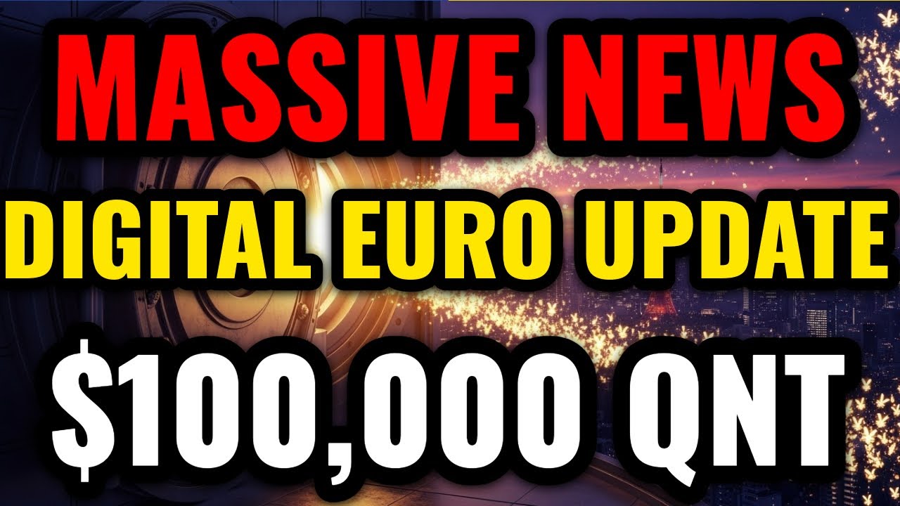 🚨$100K QNT European Banks Integrates Quant Overledger into Digital Euro Framework!
