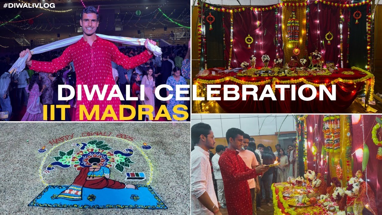 Epic IIT Madras Diwali | Rajasthani & Haryanvi Music Showdown + Festive Fun!