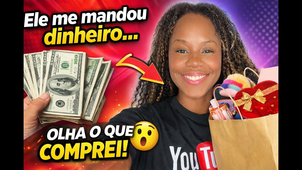 Ganhei dinheiro do meu noivo no Valentine’s Day 