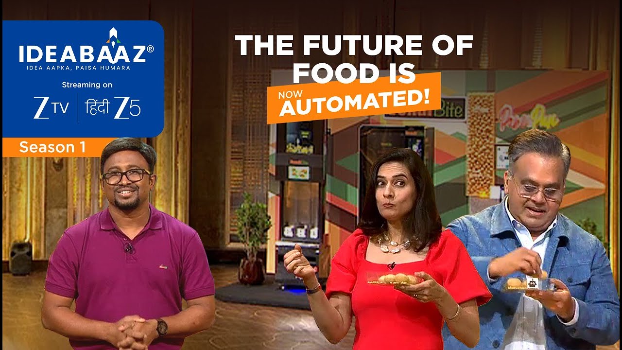 Can a Vending Machine Serve Better Pani-Puri Than a Vendor? | Vendi Bite | Full Pitch | Ideabaaz