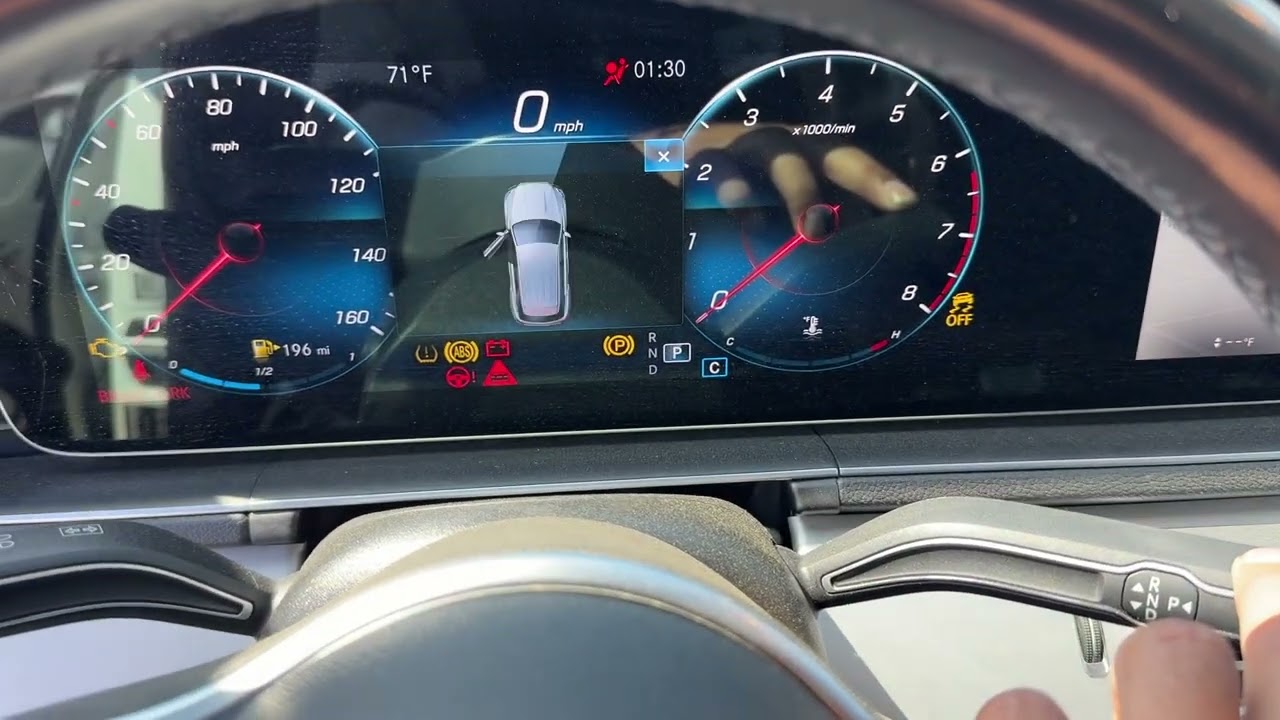 How to put 2020 and newer Mercedes into neutral