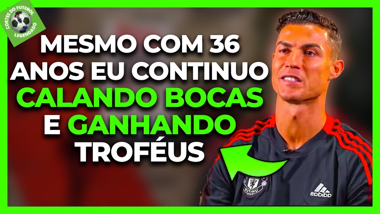 CRISTIANO RONALDO DA AULA DE MOTIVA&Ccedil;&Atilde;O EM SUA NOVA FASE NO MANCHESTER | ENTREVISTA LEGENDADO