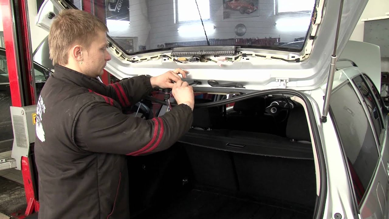 Einbau SenCom Kabelsatz VW Golf IV Variant