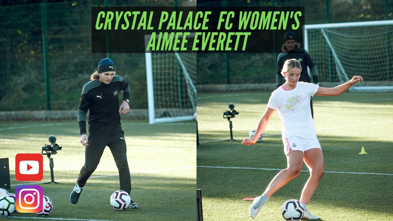 Pro Session Coach Corey Christmas Eve with Aimee of Leicester City Women's