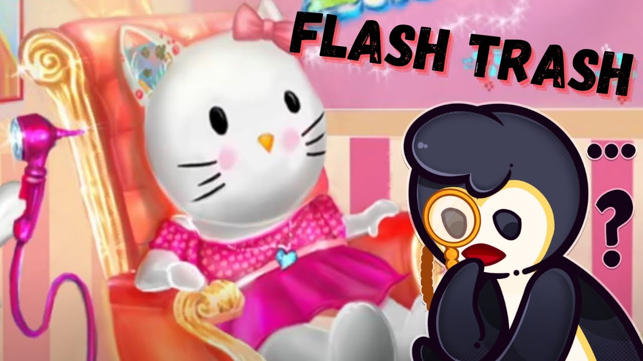 Эти флеш-игры Hello Kitty заставили меня усомниться в ЧЕЛОВЕЧЕСТВЕ!! (Flash Trash: Эпизод 6)