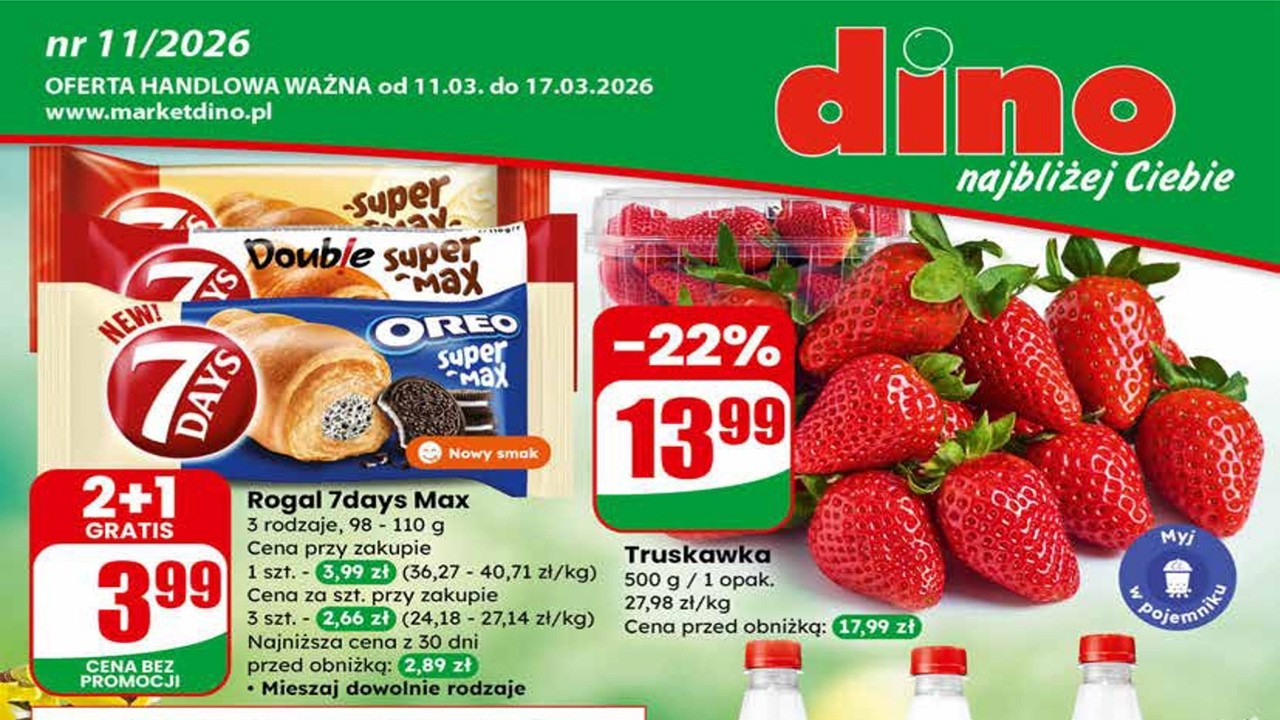 Dino Gazetka od 11 Marca 2026 🛒 Nowe Promocje i Hity Tygodnia