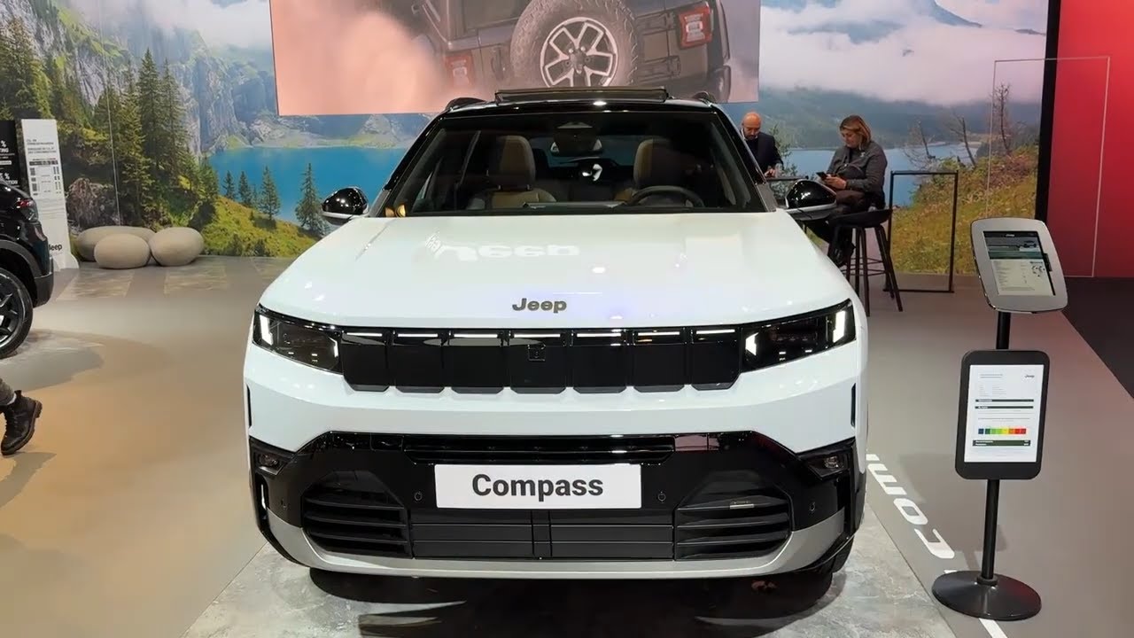Новый Jeep Compass (2026) – наконец-то электрический с запасом хода 650 км! | Интерьер и обзор на...