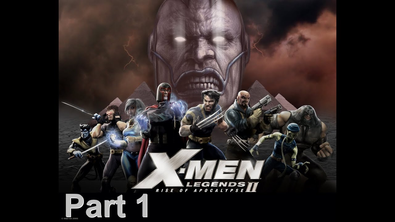 X-Men Legends II: Rise of Apocalypse FULL GAMEPLAY - PART 1
