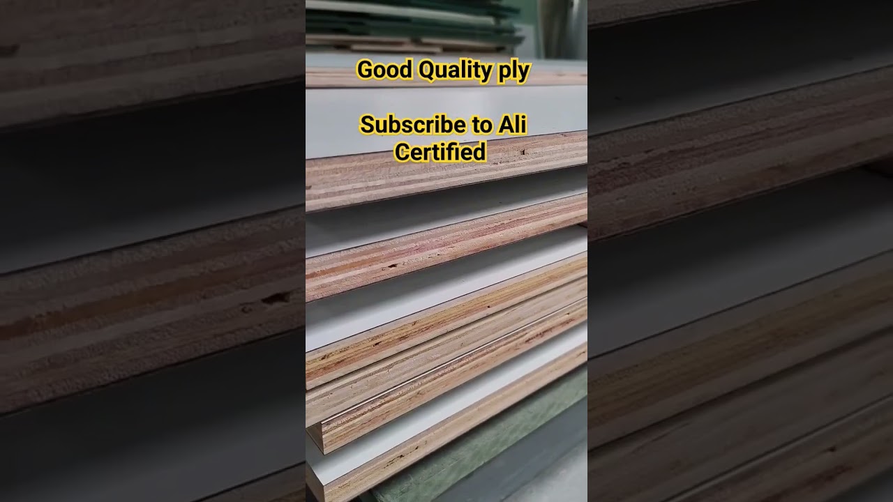 The Plywood Quality check ✅#plywood #quality #good #poor #selfcheck#bestproducts#certified