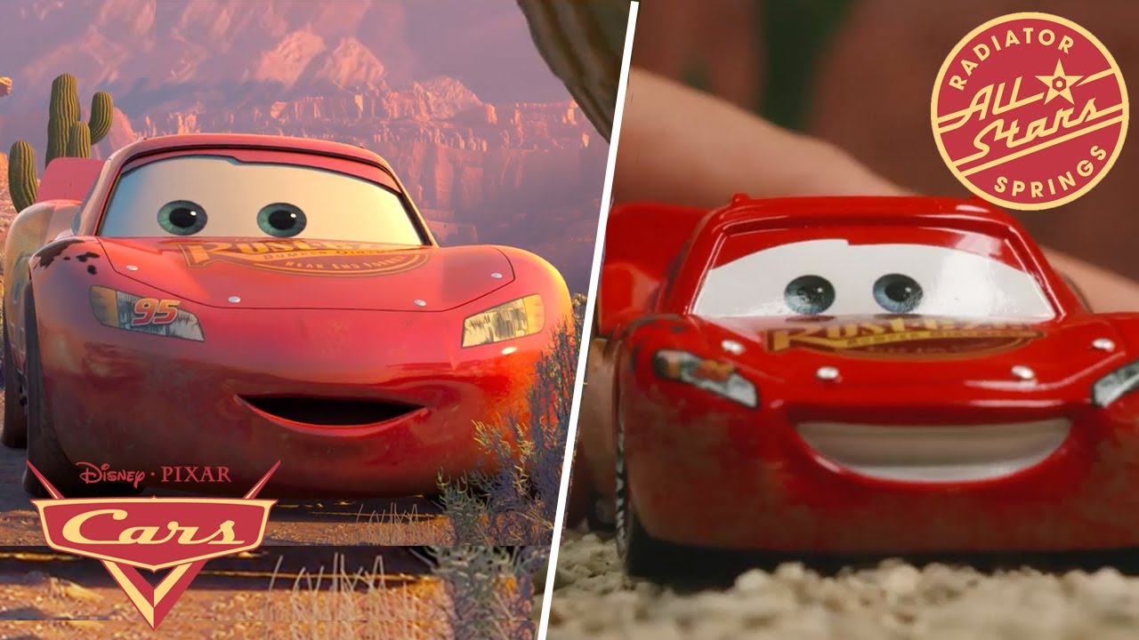Best of Lightning McQueen Radiator Springs All Stars | SIDE BY SIDE | Pixar Cars | 