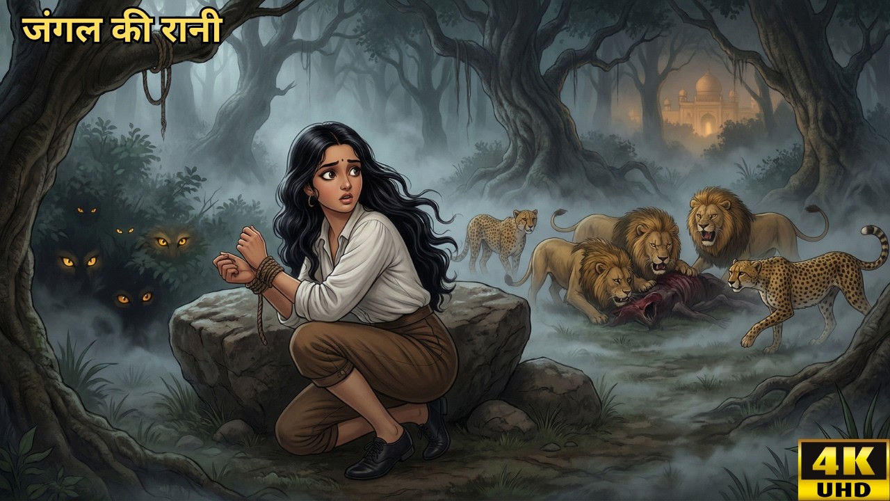 जंगल की रानी — Ek Ladki Jise Vanmanush Ne Pala! | Purani Kahani | Hindi Story