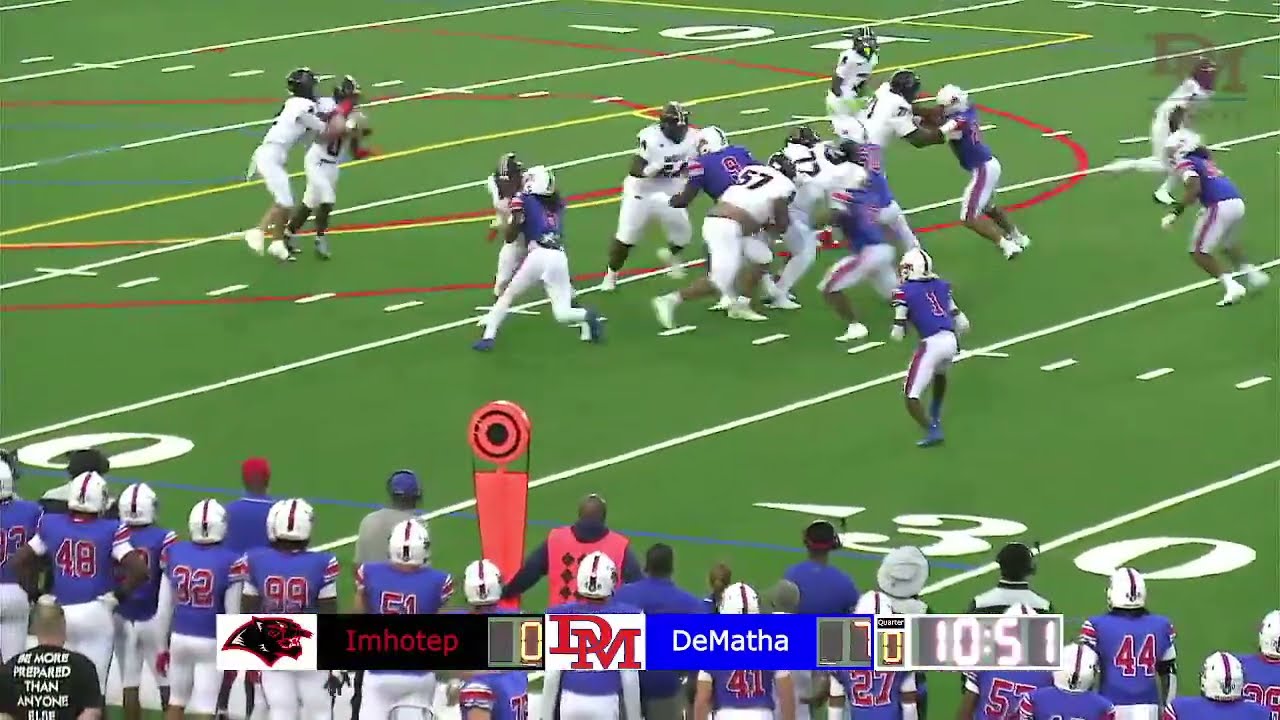 DeMatha Football vs Imhotep