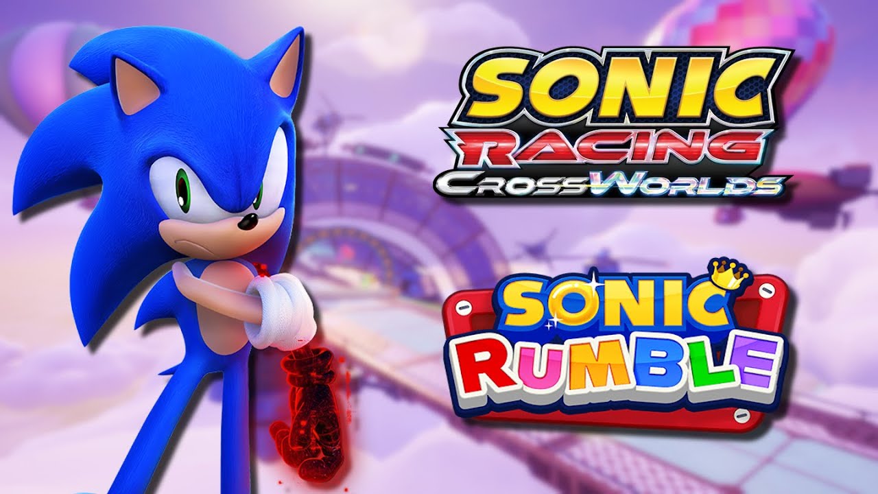 Playing Some Sonic Racing CrossWorlds And Sonic Rumble With Open Viewer Lobbies