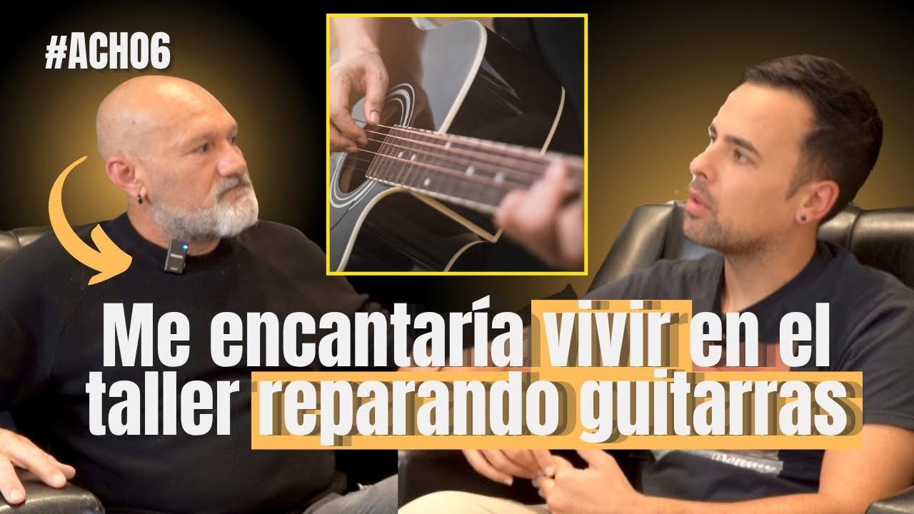 #ACHO6 | Me gustaría SACR*FICAR vida personal POR ESTAR EN MI TALLER | Luthier Pedro Medina