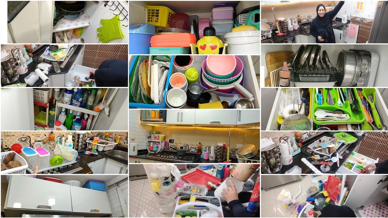 واخيرا 💃🏻خلصت كل درف المطبخ وإنتهيت ونبدء بقا نجهز للفرش🌙🌟