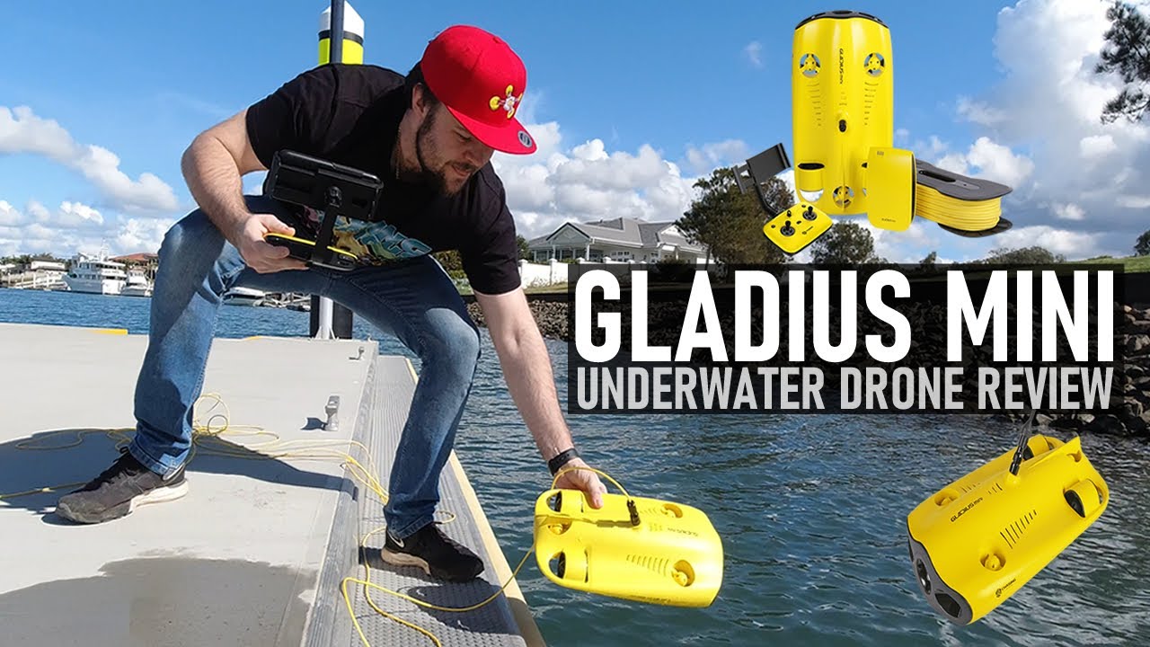 Мини-подводная лодка?! Обзор Gladius Mini от Chasing Underwater Drones | DansTube.TV