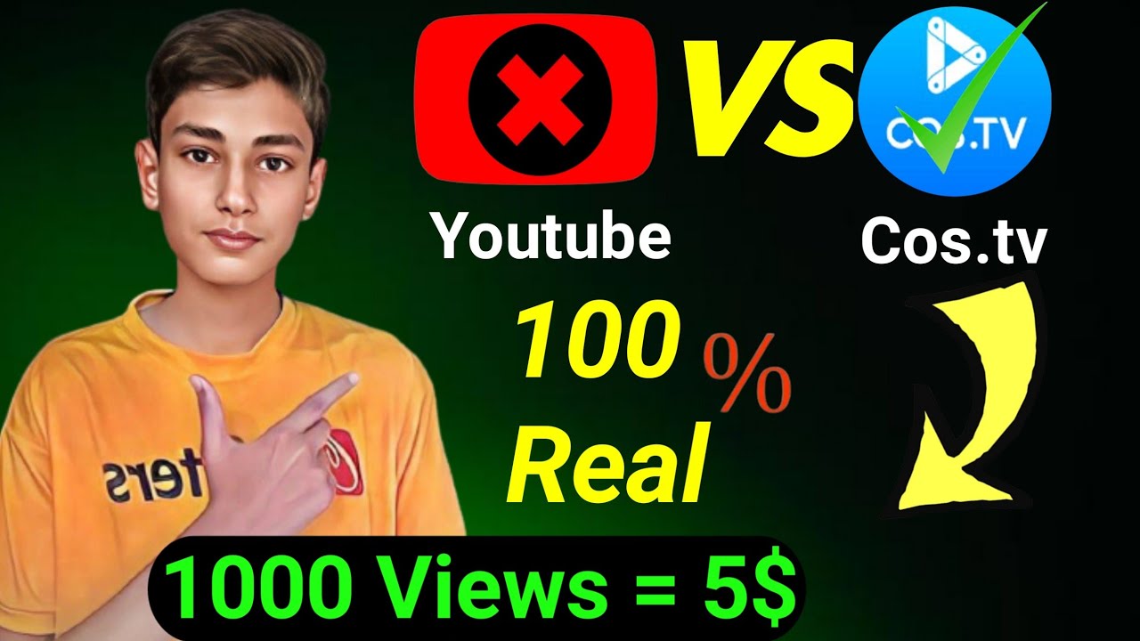How to Earn Money On cos.tv || cos.tv Review || Let's do