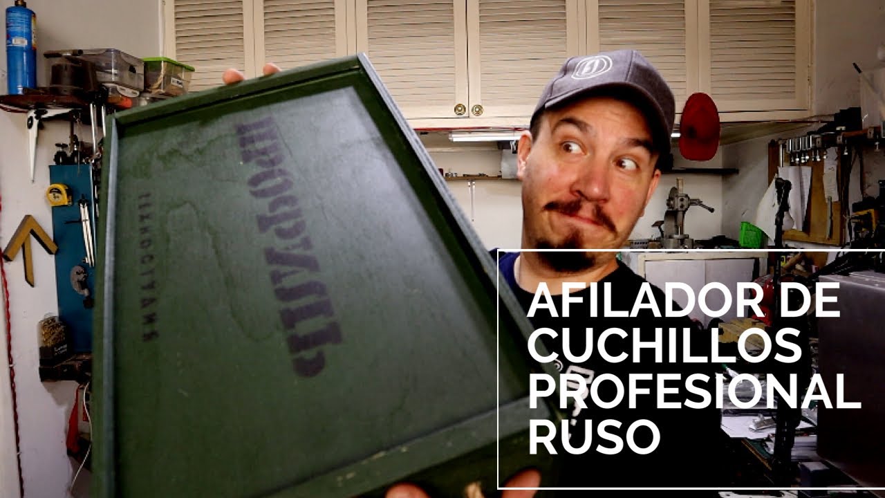 Afilador De cuchillos ⚠️  Sistema Profesional RUSO ⚠️  TSPROF Model K03