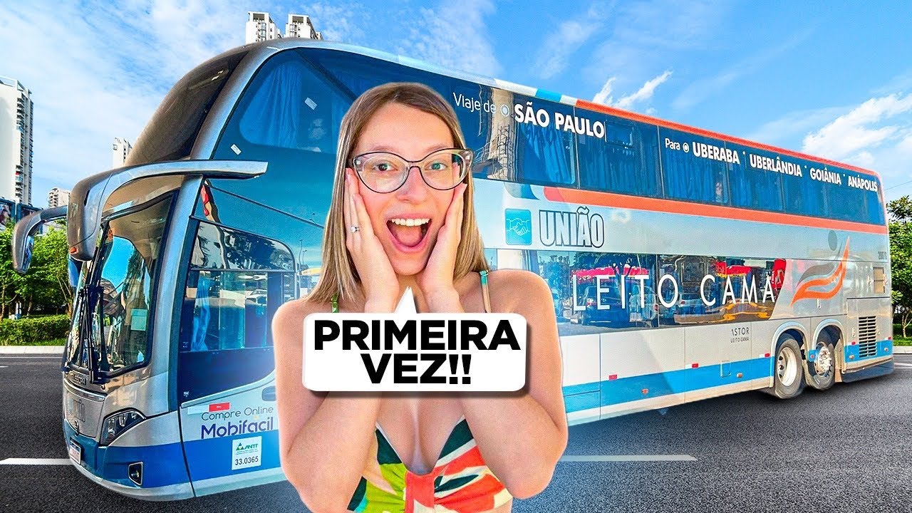 VIAJAMOS DE ÔNIBUS CAMA PELA PRIMEIRA VEZ NO BRASIL!