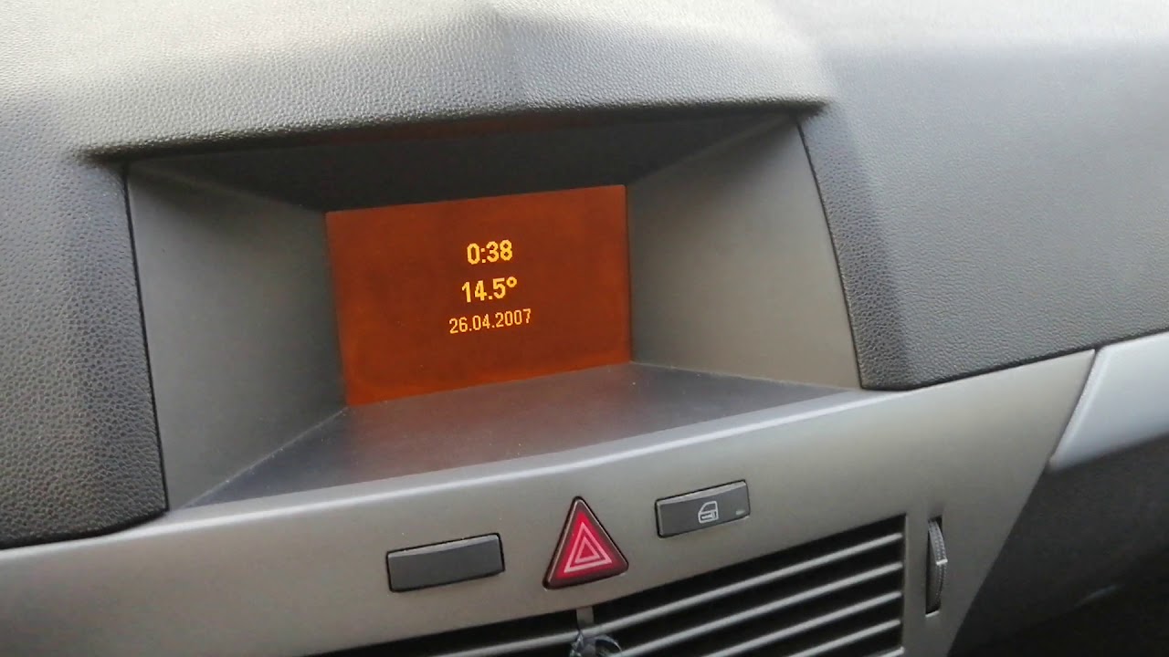 Astra H ustawienie języka Polskiego wyświetlacz GID