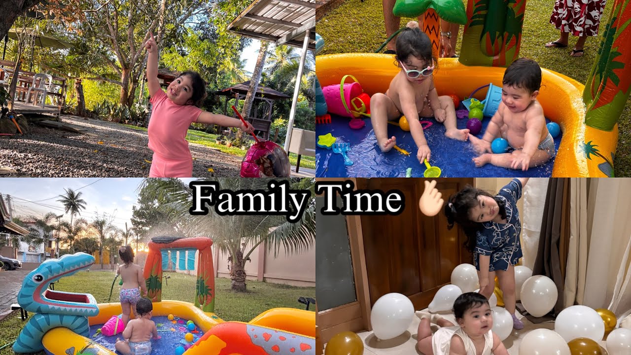 Episode 12 | Family Time Vibes | Backyard Fun, Splash Play & Sweet Moments (Viral Dubai Chocolate)