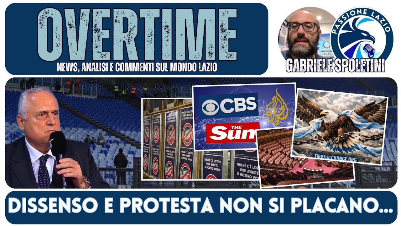 LAZIO: LA PROTESTA DEL TIFO CONTINUA E NON SI FERMA. - 26/03/2026