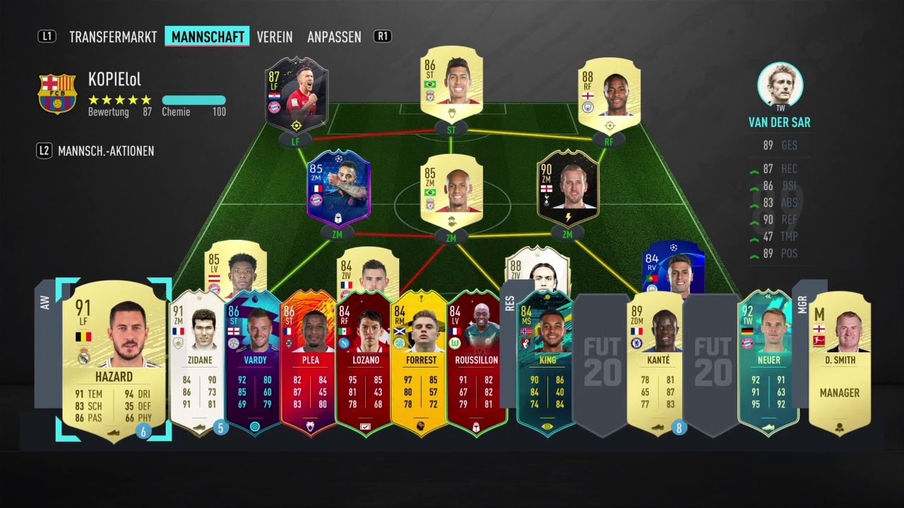 Fifa20 prime Icon gezogen