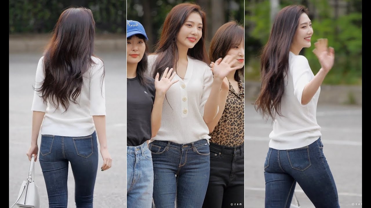 레드벨벳 조이 출근길 청바지핏 (뮤직뱅크 상반기결산 출근길)