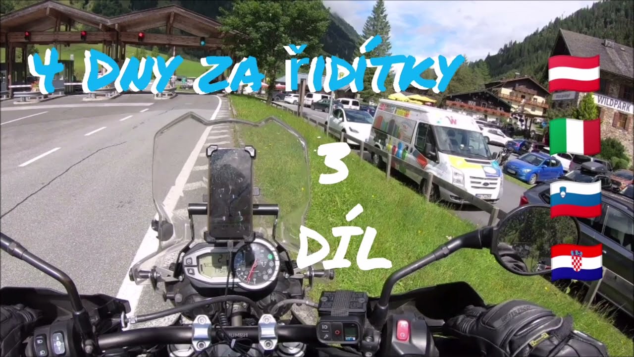 3 Díl  4 Dny za řidítky ZELL AM SEE a jezero Zeller See  Triumph Suzuki