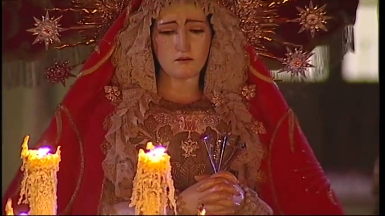 Virgen de los Dolores en Pasiegas Granada 2016